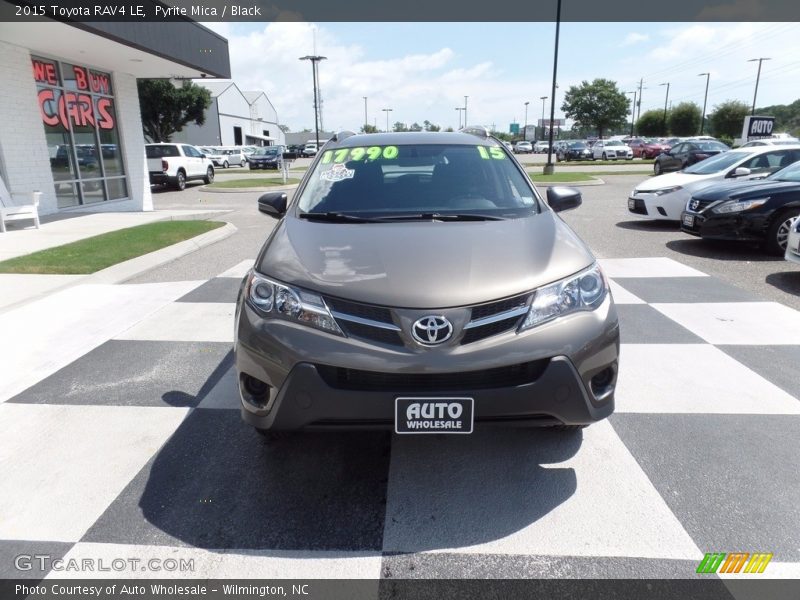 Pyrite Mica / Black 2015 Toyota RAV4 LE