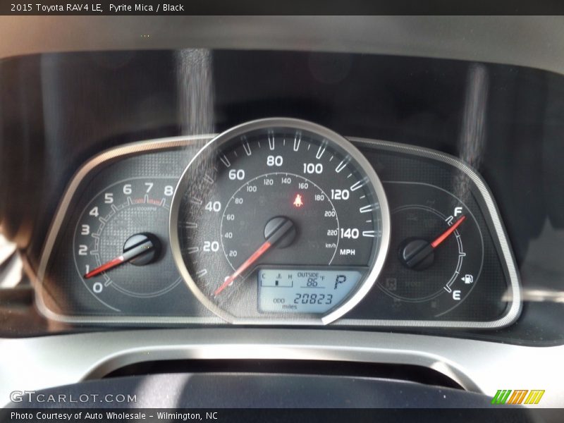 Pyrite Mica / Black 2015 Toyota RAV4 LE