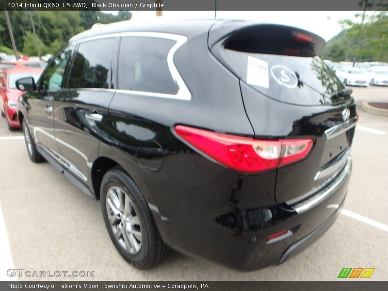 Black Obsidian / Graphite 2014 Infiniti QX60 3.5 AWD