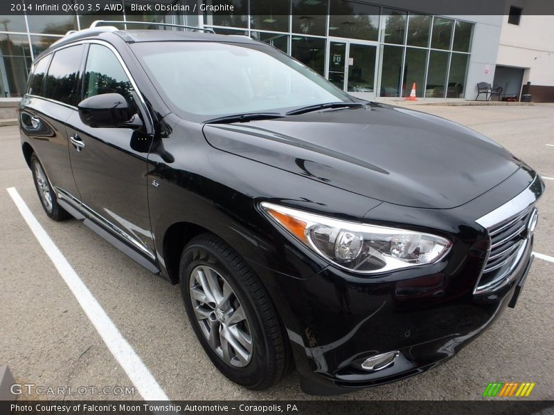 Black Obsidian / Graphite 2014 Infiniti QX60 3.5 AWD