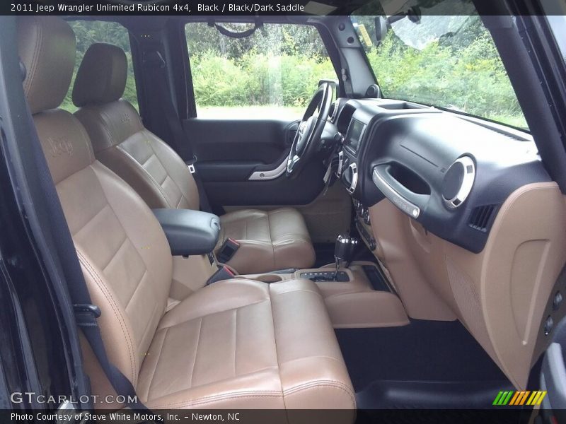 Black / Black/Dark Saddle 2011 Jeep Wrangler Unlimited Rubicon 4x4