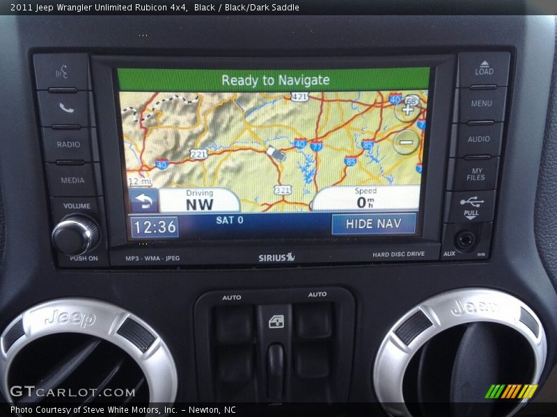 Black / Black/Dark Saddle 2011 Jeep Wrangler Unlimited Rubicon 4x4