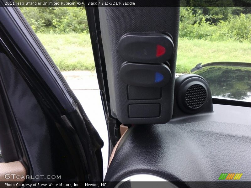 Black / Black/Dark Saddle 2011 Jeep Wrangler Unlimited Rubicon 4x4