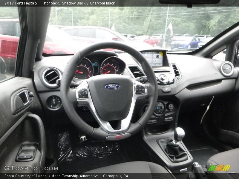 Shadow Black / Charcoal Black 2017 Ford Fiesta ST Hatchback