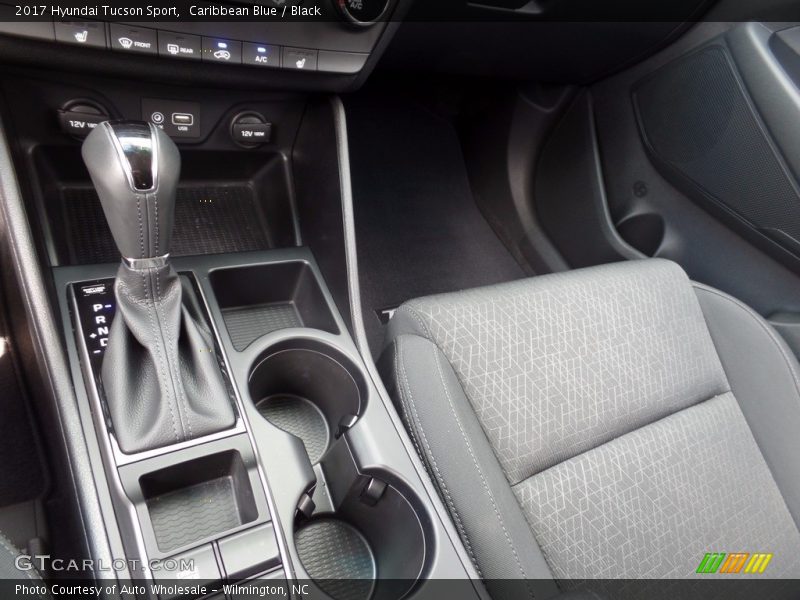 Caribbean Blue / Black 2017 Hyundai Tucson Sport