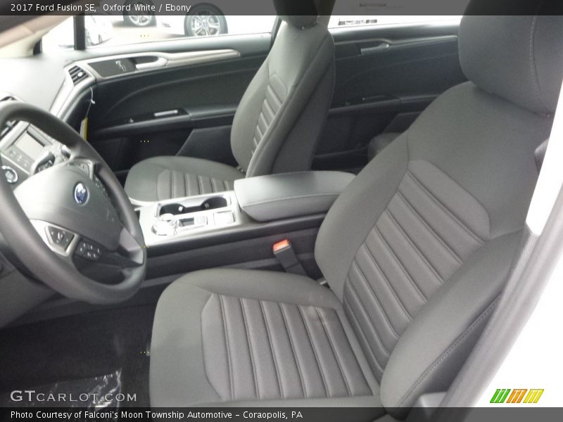 Oxford White / Ebony 2017 Ford Fusion SE