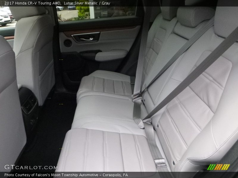 Lunar Silver Metallic / Gray 2017 Honda CR-V Touring AWD