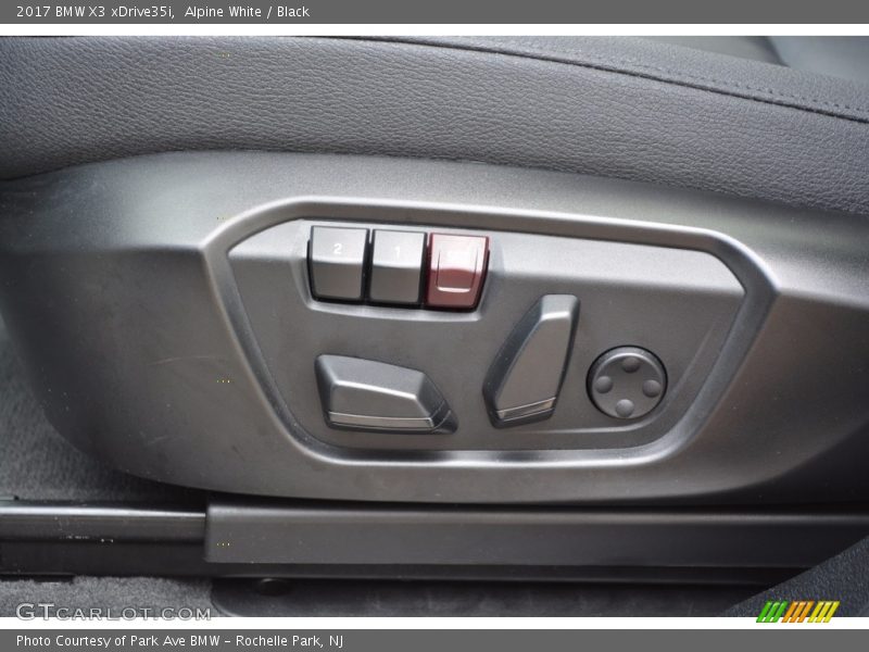 Alpine White / Black 2017 BMW X3 xDrive35i