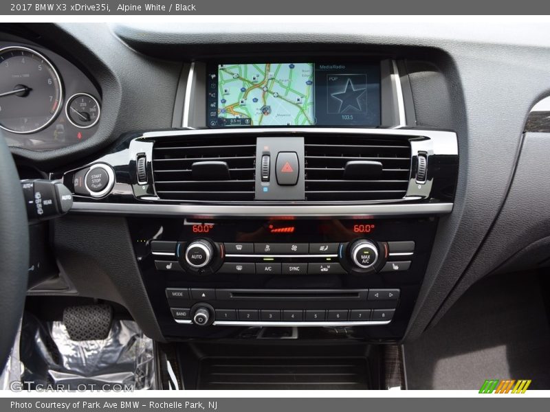 Alpine White / Black 2017 BMW X3 xDrive35i