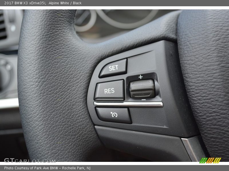 Alpine White / Black 2017 BMW X3 xDrive35i