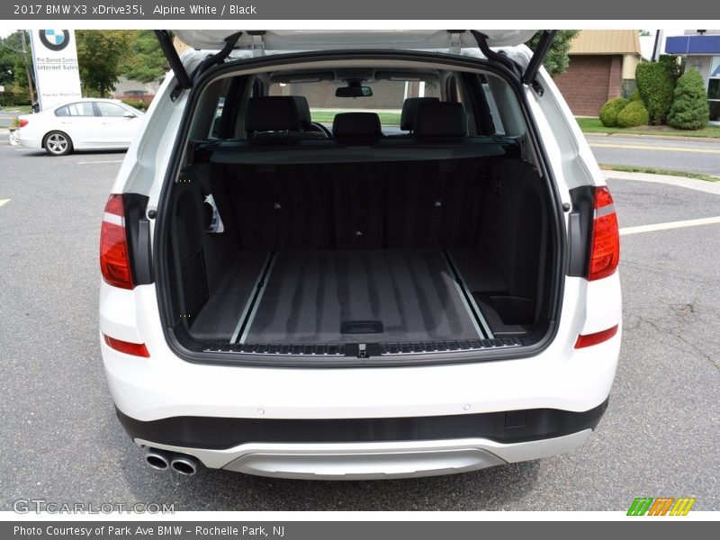 Alpine White / Black 2017 BMW X3 xDrive35i