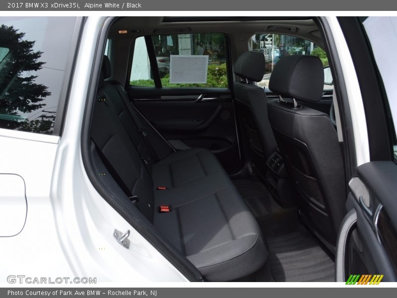 Alpine White / Black 2017 BMW X3 xDrive35i
