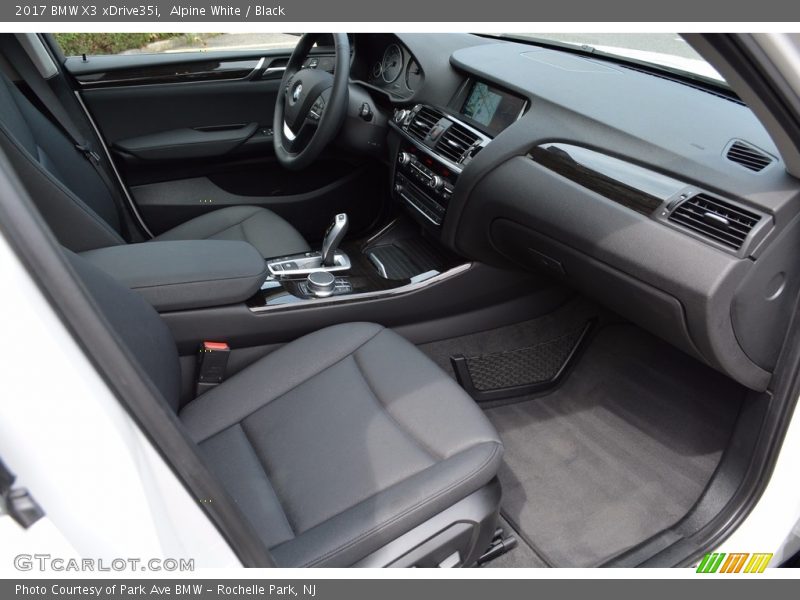 Alpine White / Black 2017 BMW X3 xDrive35i