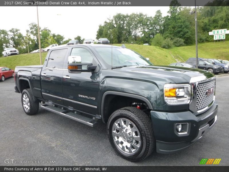 Iridium Metallic / Jet Black 2017 GMC Sierra 2500HD Denali Crew Cab 4x4