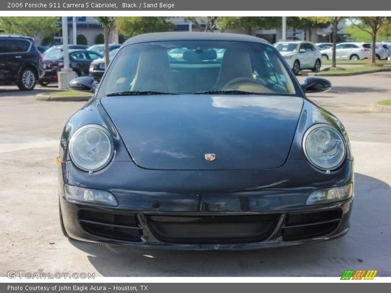 Black / Sand Beige 2006 Porsche 911 Carrera S Cabriolet