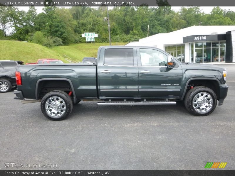 Iridium Metallic / Jet Black 2017 GMC Sierra 2500HD Denali Crew Cab 4x4