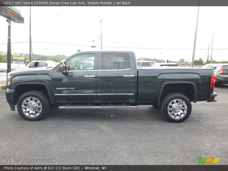 Iridium Metallic / Jet Black 2017 GMC Sierra 2500HD Denali Crew Cab 4x4