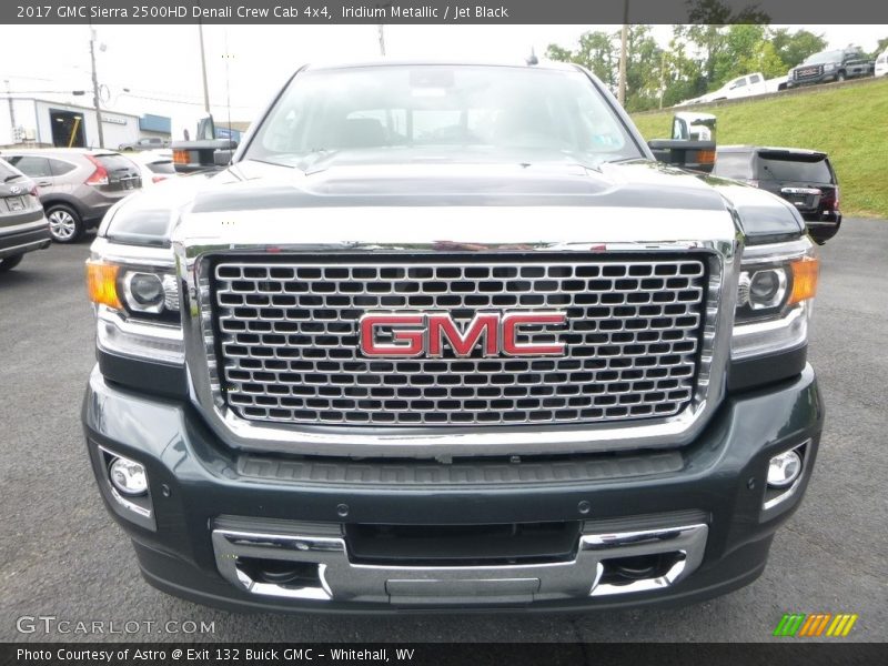Iridium Metallic / Jet Black 2017 GMC Sierra 2500HD Denali Crew Cab 4x4