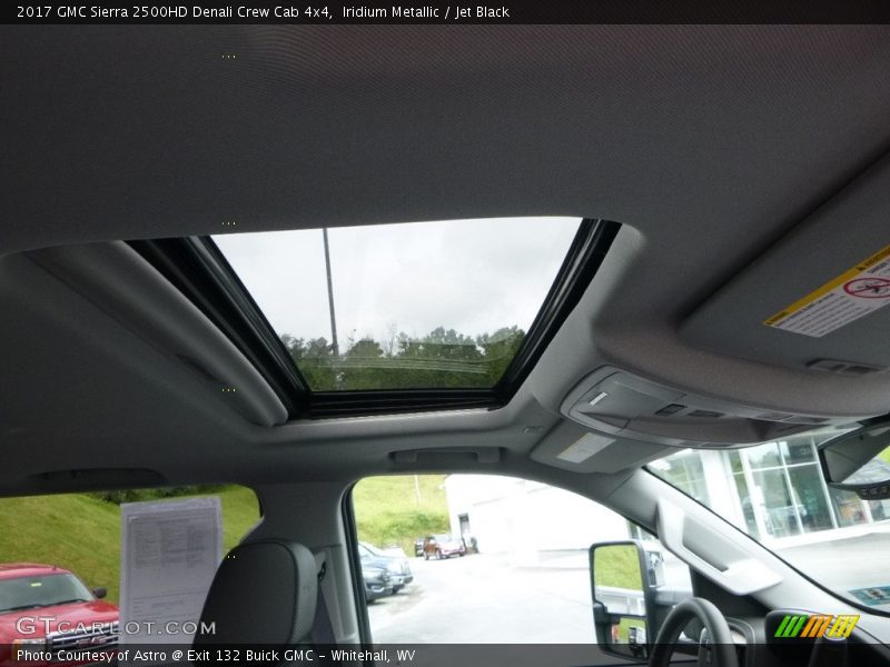 Iridium Metallic / Jet Black 2017 GMC Sierra 2500HD Denali Crew Cab 4x4