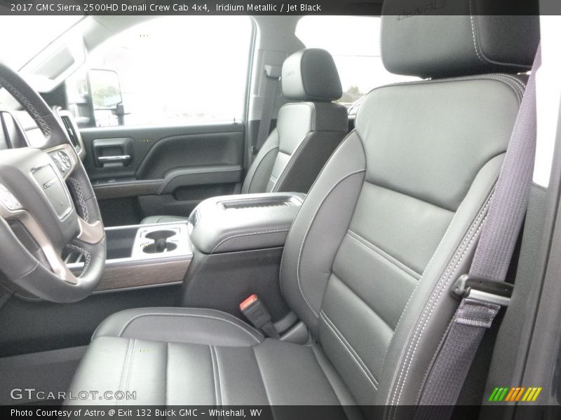 Iridium Metallic / Jet Black 2017 GMC Sierra 2500HD Denali Crew Cab 4x4