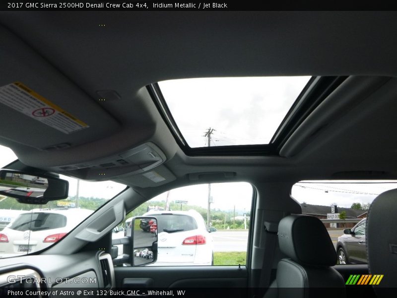 Iridium Metallic / Jet Black 2017 GMC Sierra 2500HD Denali Crew Cab 4x4