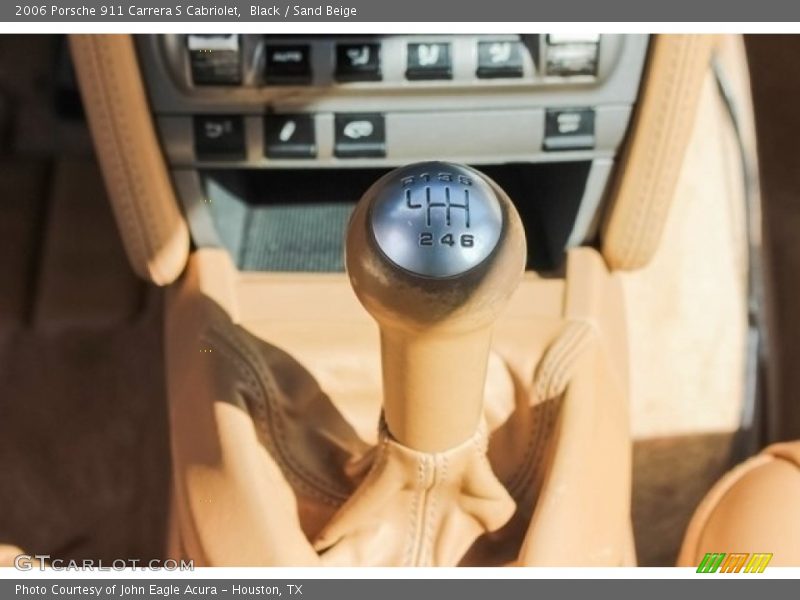 Black / Sand Beige 2006 Porsche 911 Carrera S Cabriolet