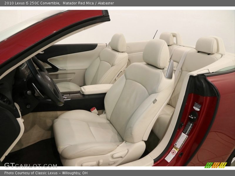 Matador Red Mica / Alabaster 2010 Lexus IS 250C Convertible