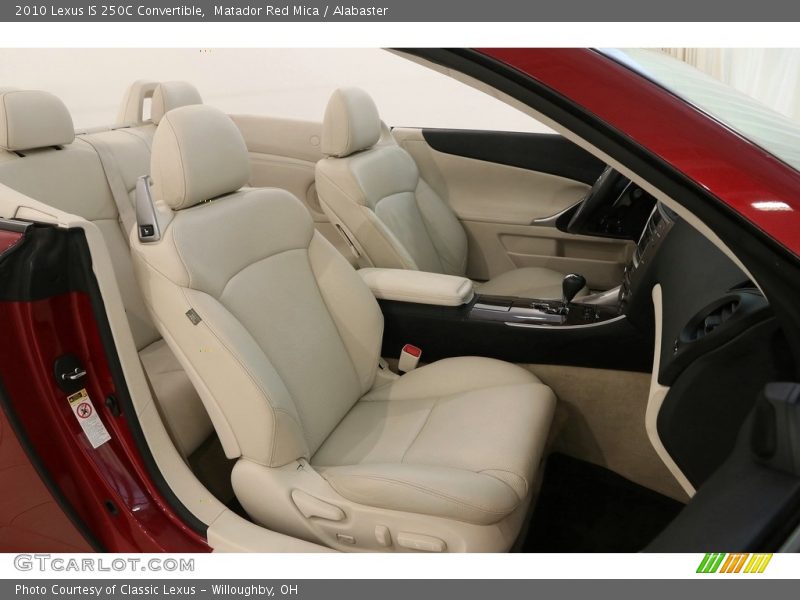 Matador Red Mica / Alabaster 2010 Lexus IS 250C Convertible