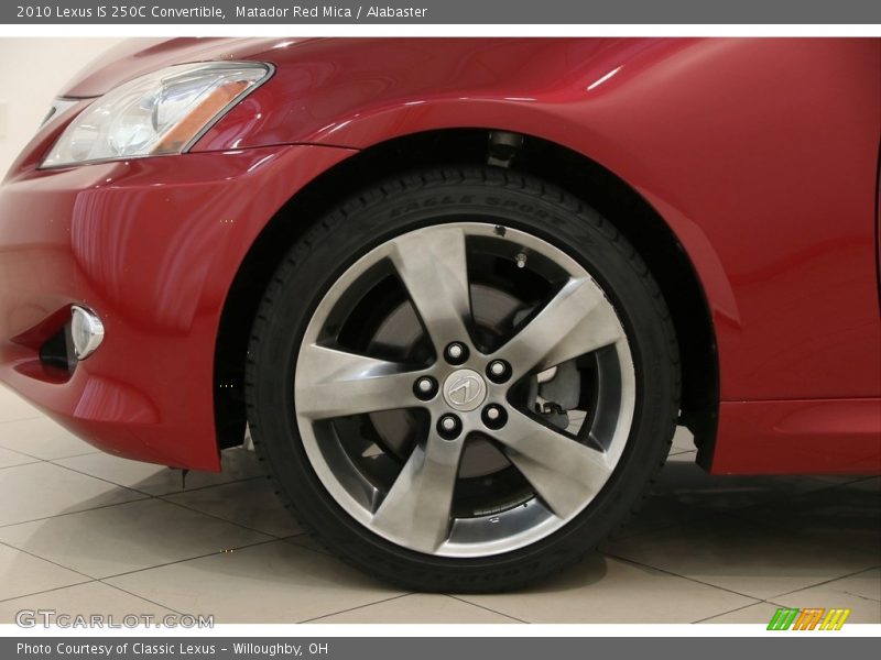 Matador Red Mica / Alabaster 2010 Lexus IS 250C Convertible