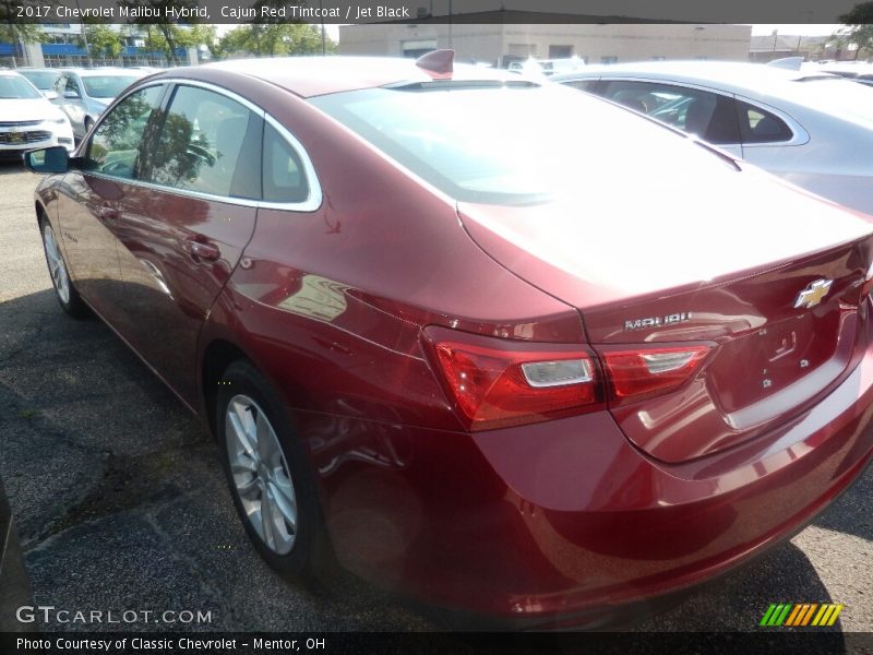 Cajun Red Tintcoat / Jet Black 2017 Chevrolet Malibu Hybrid