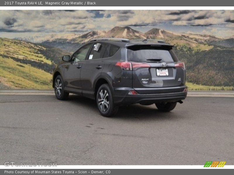 Magnetic Gray Metallic / Black 2017 Toyota RAV4 LE