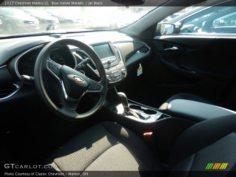 Blue Velvet Metallic / Jet Black 2017 Chevrolet Malibu LS
