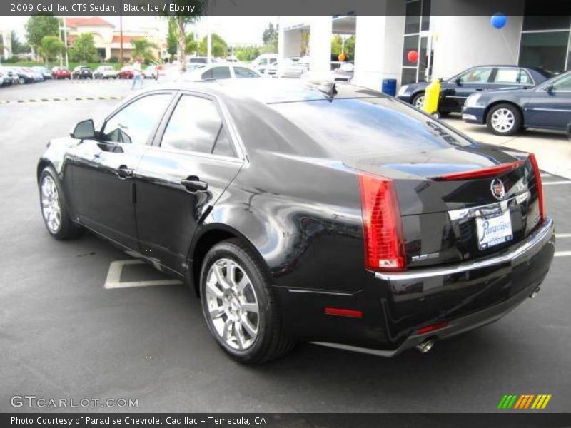 Black Ice / Ebony 2009 Cadillac CTS Sedan