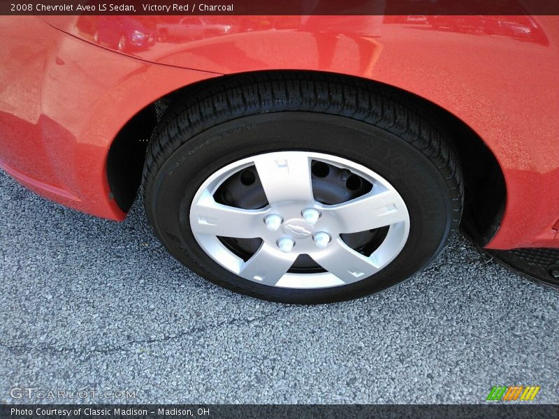 Victory Red / Charcoal 2008 Chevrolet Aveo LS Sedan