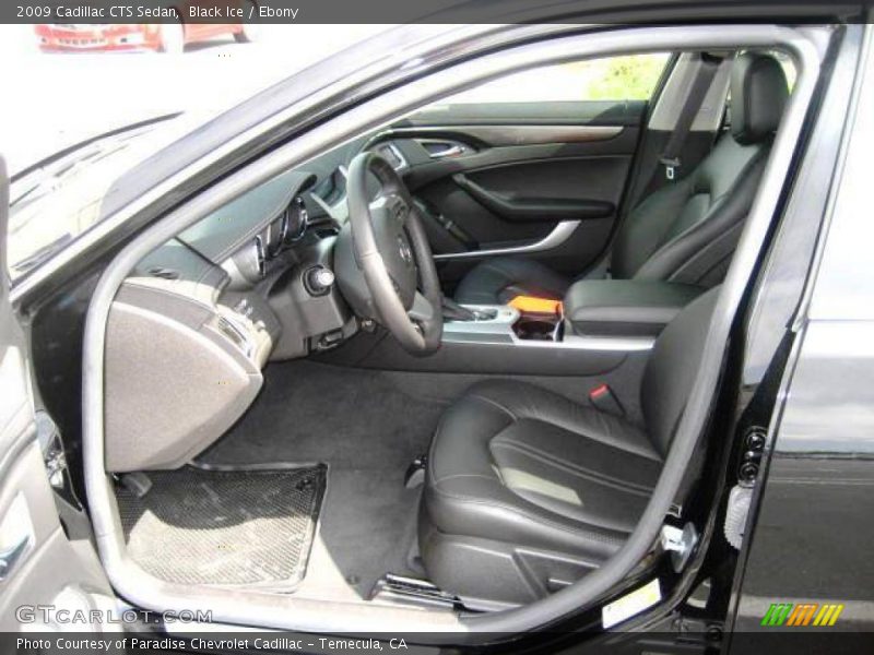 Black Ice / Ebony 2009 Cadillac CTS Sedan