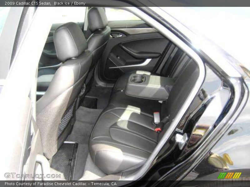 Black Ice / Ebony 2009 Cadillac CTS Sedan