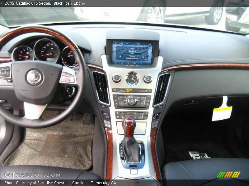 Black Ice / Ebony 2009 Cadillac CTS Sedan