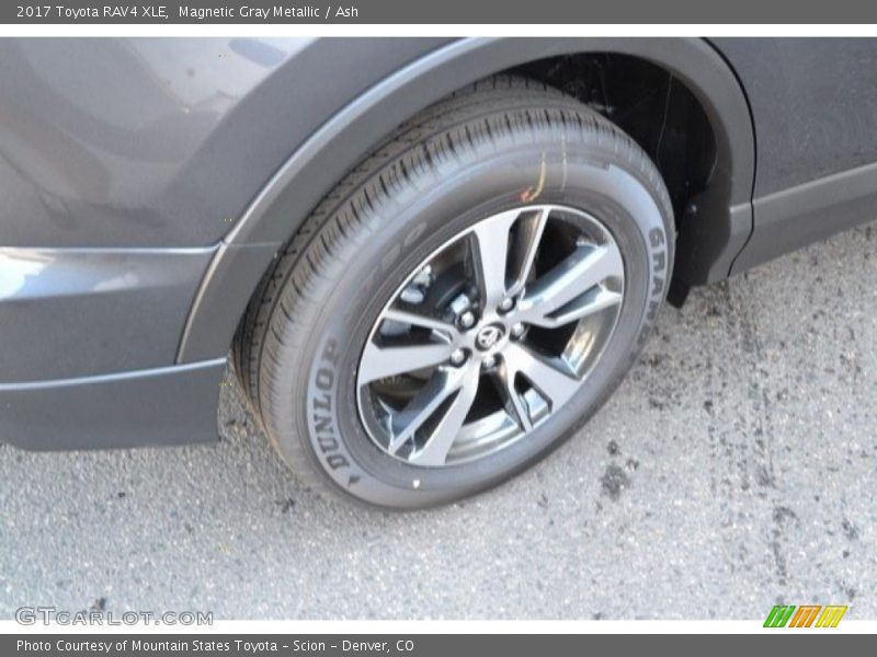 Magnetic Gray Metallic / Ash 2017 Toyota RAV4 XLE