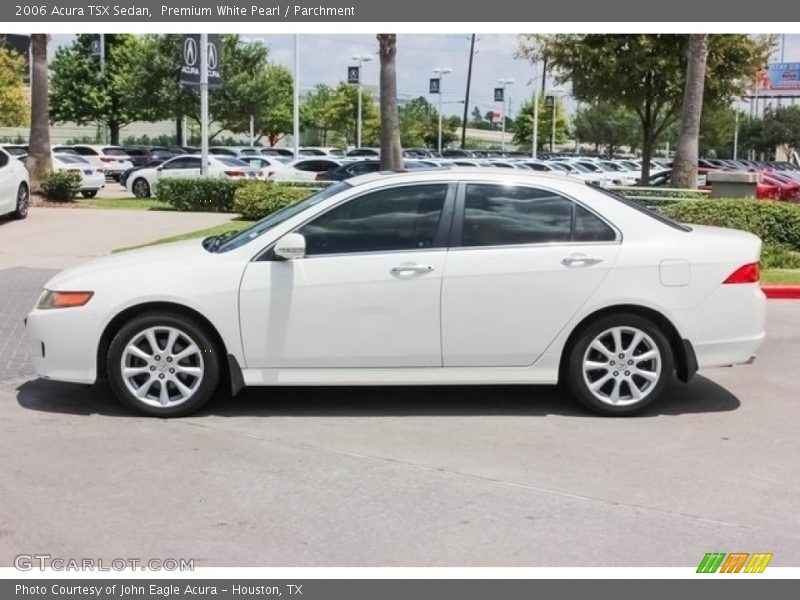 Premium White Pearl / Parchment 2006 Acura TSX Sedan