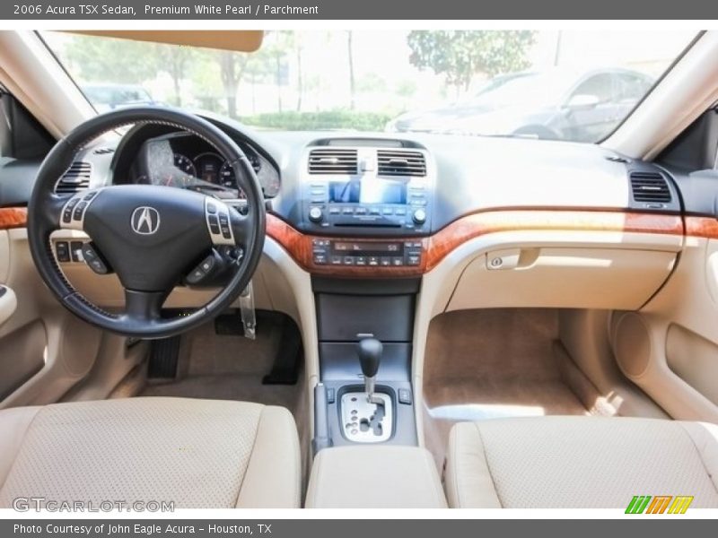 Premium White Pearl / Parchment 2006 Acura TSX Sedan