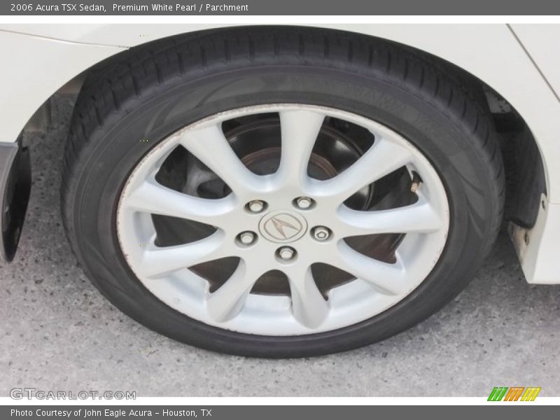 Premium White Pearl / Parchment 2006 Acura TSX Sedan