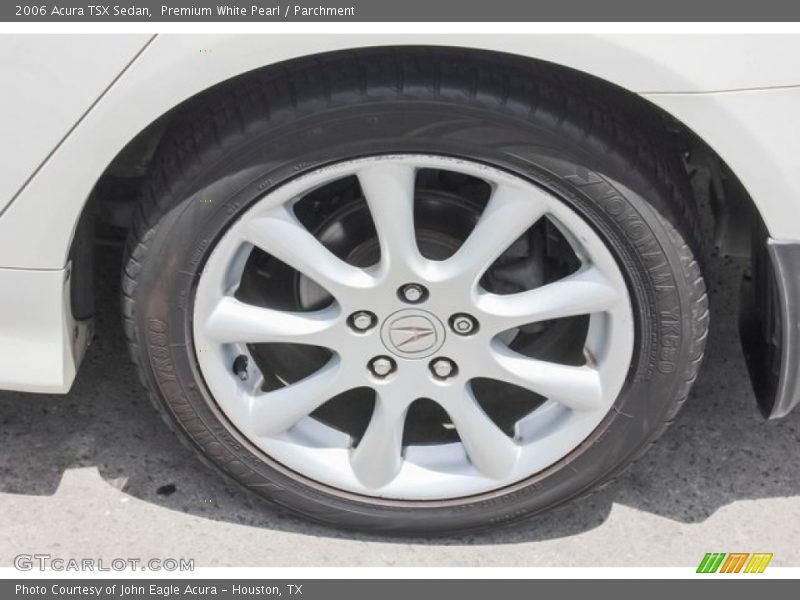Premium White Pearl / Parchment 2006 Acura TSX Sedan