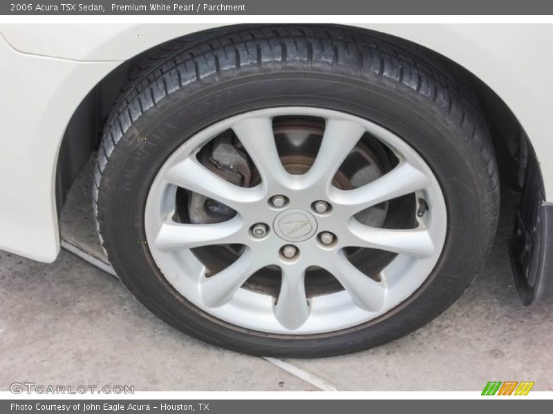 Premium White Pearl / Parchment 2006 Acura TSX Sedan