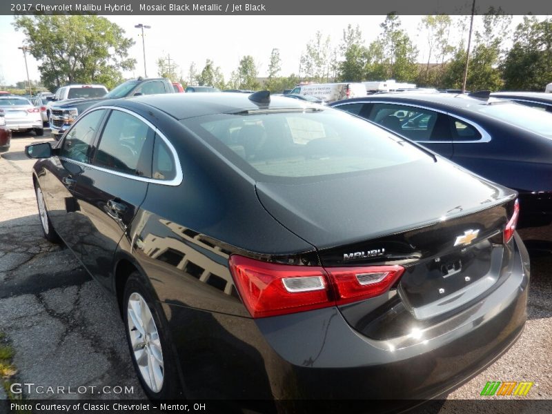 Mosaic Black Metallic / Jet Black 2017 Chevrolet Malibu Hybrid