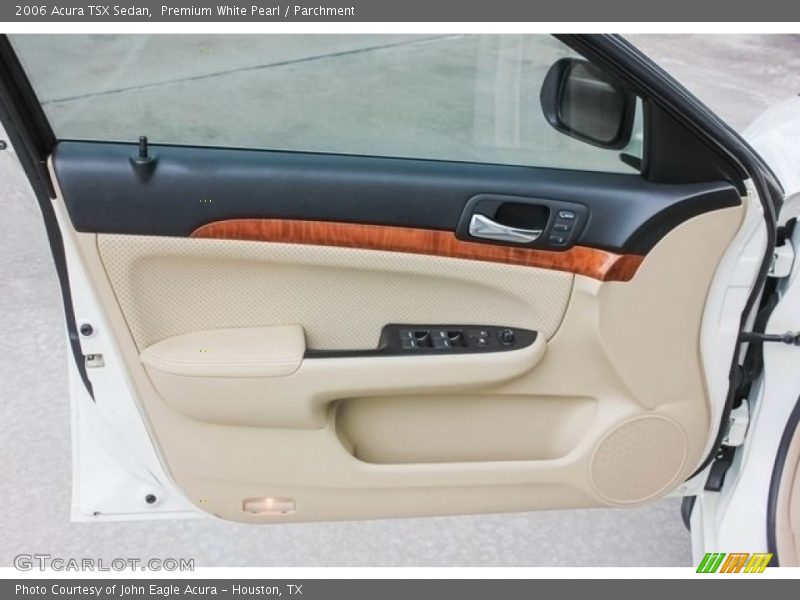 Premium White Pearl / Parchment 2006 Acura TSX Sedan