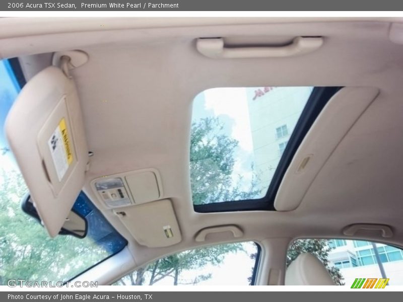 Premium White Pearl / Parchment 2006 Acura TSX Sedan