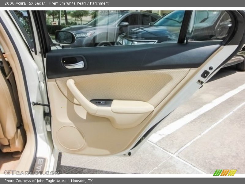 Premium White Pearl / Parchment 2006 Acura TSX Sedan