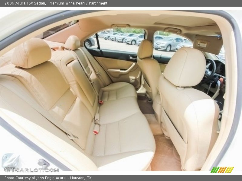 Premium White Pearl / Parchment 2006 Acura TSX Sedan
