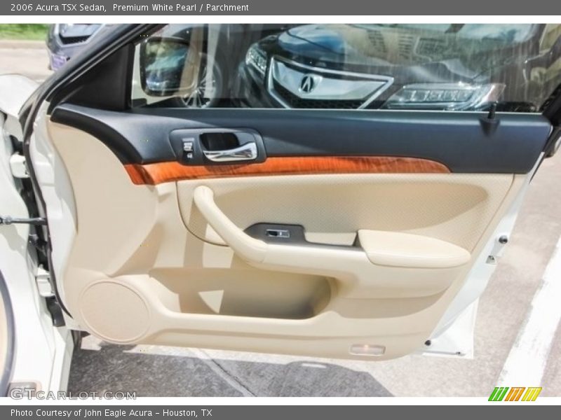 Premium White Pearl / Parchment 2006 Acura TSX Sedan