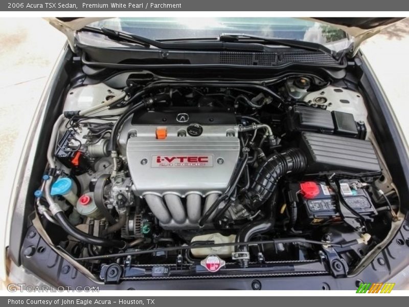 Premium White Pearl / Parchment 2006 Acura TSX Sedan